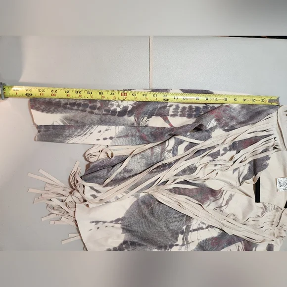 Y2k Vocal Fringe Faux Suede Light Jacket - Picture 8 of 9